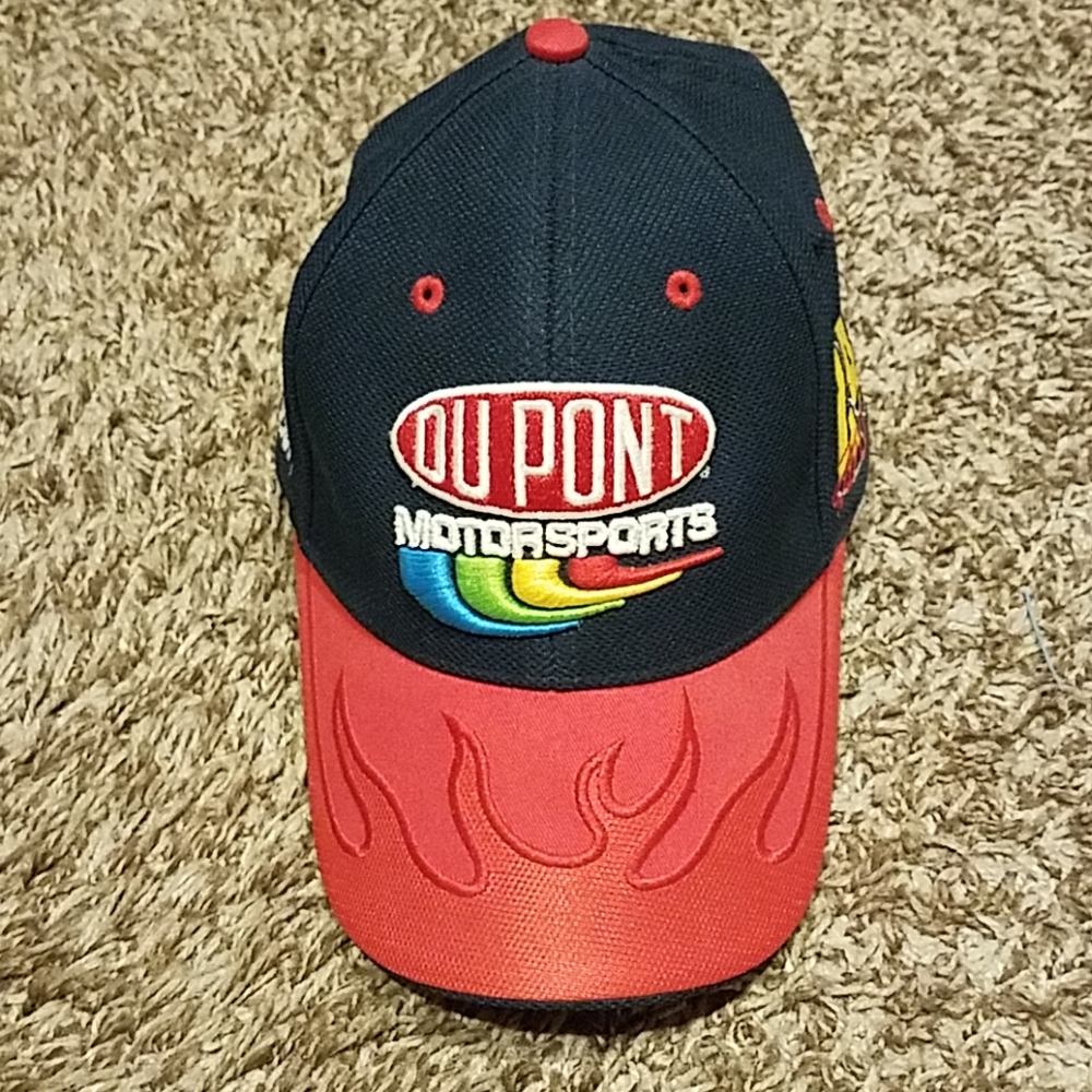 Mens nascar motorsports fitted cap hat size s/m